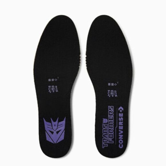 Converse x Transformers Chuck Taylor All Star Decepticons Limited Sneaker Shoes - Picture 17 of 17